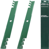 UDC Parts Mower Gator Mulching Blades for Husqvarna 46 Inch YTH22V46 Z246 RZ4623 YTA22V46 532403107 403107 CMXGZAM110146 Craftsman AYP Poulan Pro Ariens 917532403107 / 2 Pack