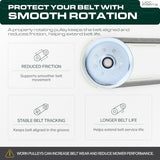  GY20629 Idler Pulley / 42 48 inch deck / Replacement for John Deere GY20110 GY20639 Sabre 14542GS 1642HS 1742HS