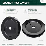  532129861 Idler Pulley / 42 48 54 inch deck / Replacement for Craftsman Husqvarna Poulan 129861 153535 173436 177865 532173436 532153535