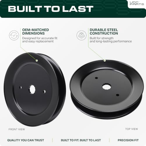  532129861 Idler Pulley / 42 48 54 inch deck / Replacement for Craftsman Husqvarna Poulan 129861 153535 173436 177865 532173436 532153535