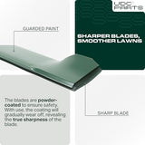  138497 193957 Lawn Mower Blades Replacement for Craftsman 38 Inch 532193957 Husqvarna 532138497 Poulan 532127842 127842 581116302 LT1238 LT19538 LTH18538 LTH1538 / High Lift Mulching 2 Pack