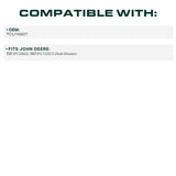  TCU16907 Mower PTO Belt Replacement for John Deere 737, 757 & More | Aramid Cord