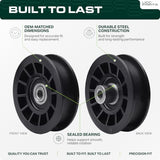  532194327 Idler Pulley / 42 54 inch deck / Replacement for Husqvarna YTH2042 YTH2246 YTH2348 YTH2454