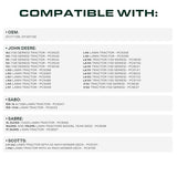  GY21106 PTO Shift Lever Cable Replacement for John Deere LA100 LA105 LA110 LA115 LA120 LA125 LA135 L100 L105 L107 L108 L110 L111 L118 L120 X110 X120 102 105 GY20156 Sabre Sabo Lawn Tractor