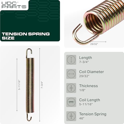  932-0594A Tension Spring Replacement for MTD Troy Bilt White Huskee Cub Cadet 732-0594A 732-0594 932-0594