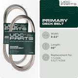  174368, 532174368 Mower Deck Belt Replacement for Craftsman, Husqvarna & More | 48-in Deck | Aramid Cord