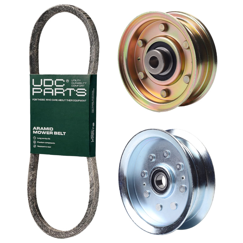 Products -  UDC Parts Mower Kit / Belt 754-0468 + Pulley 756-04224 + Pulley 756-1229 / Fits Huskee 608G 608H 608P
