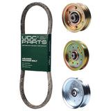  UDC Parts Mower Kit / Belt 954-05001 + Pulley 756-04224 + Pulley 956-04129 + Pulley GY20629 / Fits Yard-Machines LT-42
