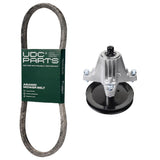  UDC Parts Mower Kit / Belt 754-0468 + Spindle 918-06991 / Fits Troy-Bilt Bronco