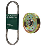  UDC Parts Mower Kit / Belt 754-0468 + Pulley 956-04129 / Fits White Outdoor LT-2200 LT-5000 LT-942G LT-946G