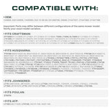  954-04060C Mower Deck Belt Replacement for Troy-Bilt Pony, Bronco | Craftsman LT2000 & More | 42-in Deck | Aramid Cord