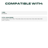  M144044 Drive Belt Replacement for John Deere X300 LT160 LT180 LT150 X320 LT190 X304 X380 X390 LT170 X310 X324 X340 X360 / 91.02 inches / Aramid Cord