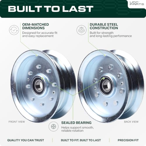  GY20629 Idler Pulley / 42 48 inch deck / Replacement for John Deere GY20110 GY20639 Sabre 14542GS 1642HS 1742HS