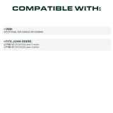  M151649, GX10063 Mower Deck Belt Replacement for John Deere LT180 & More | 48-in Deck | Aramid Cord