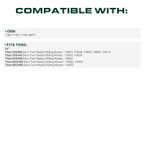  133-1167, 115-4971 Mower Deck Belt Replacement for Toro Titan ZX5400, MX5400 & More | 54-in Deck | Aramid Cord