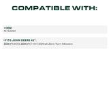  M154294 Mower Deck Belt Replacement for John Deere Z225, Z235 & More | 42-in Deck | Aramid Cord