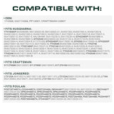  174368, 532174368 Mower Deck Belt Replacement for Craftsman, Husqvarna & More | 48-in Deck | Aramid Cord