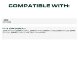  GX25628 Mower Deck Belt Replacement for John Deere Z345R, Z335E, Z315E & More | 42-in Deck | Aramid Cord