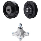 Products -  UDC Parts Mower Kit / Pulley 532194326 + Pulley 532196104 + Spindle 532174356 / Fits Husqvarna LT1597