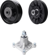 Products -  UDC Parts Mower Kit / Pulley 532194327 + Pulley 532196104 + Spindle 532174356 / Fits Husqvarna LT1597