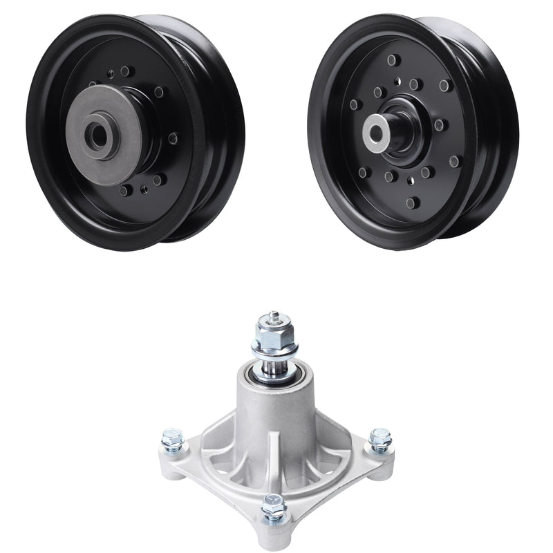 Products -  UDC Parts Mower Kit / Pulley 532196106 + Pulley 532196104 + Spindle 532174356 / Fits Husqvarna LSZ4622 LSZ5422 LSZ5424 RZ4619 RZ4620 RZ5422 RZ5424