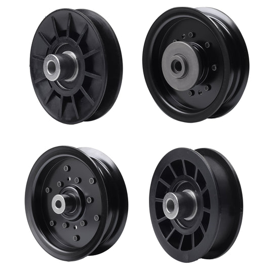 test -  UDC Parts Mower Kit / Pulley 532194326 + Pulley 532196104 + Pulley 532196106 + Pulley 532194327 / Fits Husqvarna YTH220 Twin YTH2448T