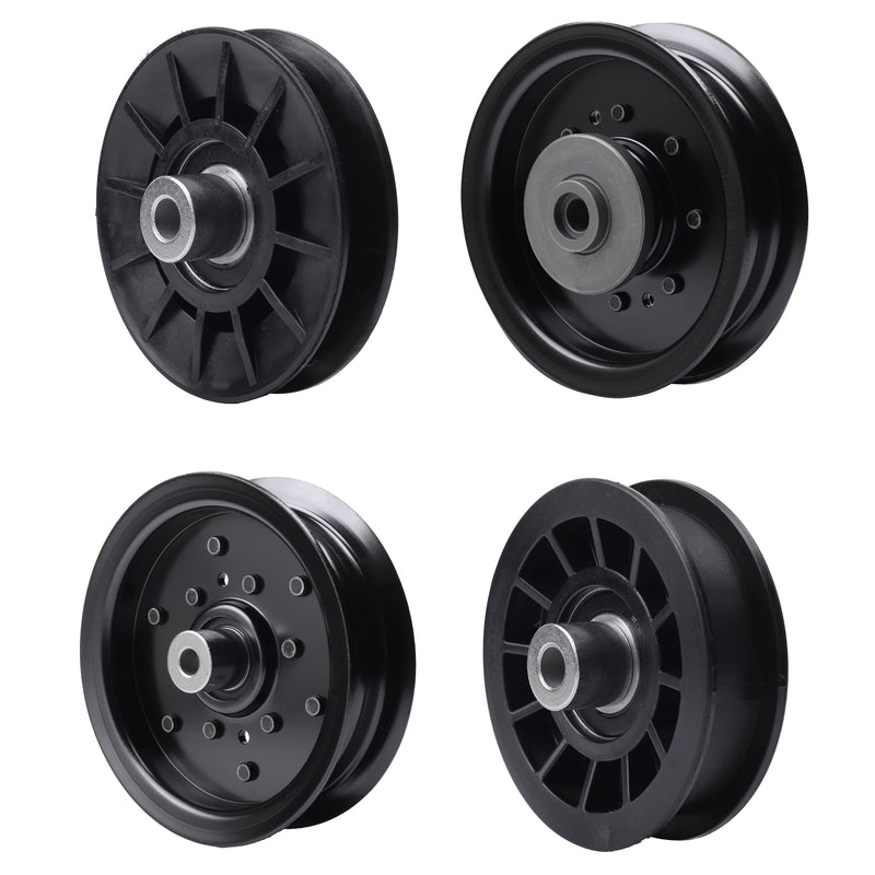 test -  UDC Parts Mower Kit / Pulley 532194326 + Pulley 532196104 + Pulley 532196106 + Pulley 532194327 / Fits Poulan Pro PB22H48YT PB24H48YT PBGT22H48
