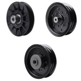test -  UDC Parts Mower Kit / Pulley 532194326 + Pulley 532196104 + Pulley 532196106 / Fits Husqvarna 2348LS GT48DXLS GTH2448T GTH2454T GTH2648 LGT48DXL LOGTH2448T R53W Rider 1030 Rider 13 C TS148 TS148X
