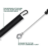  UDC Parts 532435110 Clutch Control Cable for 46 inch Husqvarna AYP Craftsman 435110 408319 532408319 Lawn Mowers