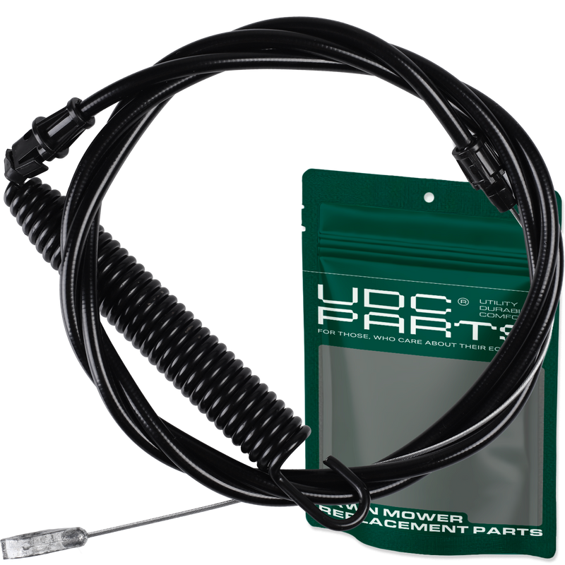 UDC Parts 532435111 Clutch Cable for 42 inch AYP Husqvarna Craftsman Poulan Ariens 532197257 532408714 197257 435111 YT3000 YT4000 YTS 4000 3000 DYS4500 DY4500 Lawn Mowers
