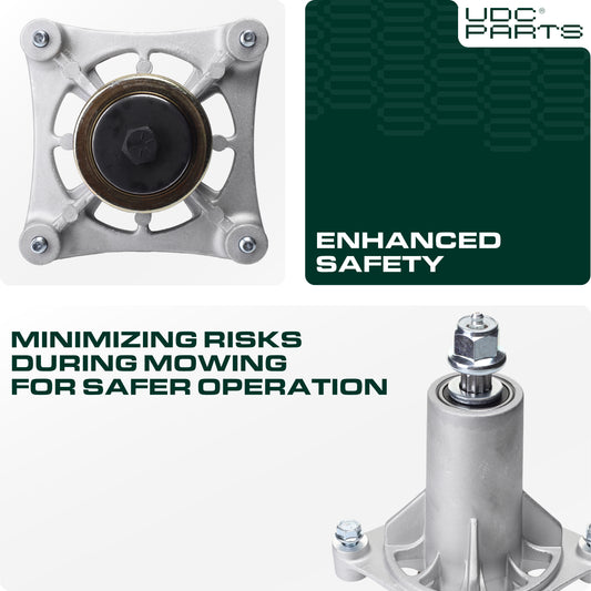 UDC Parts 587253301 187292  Spindle Assembly / 42 46 48 54 inch decks / for AYP 192870 532187281 532187292 532192870 539112057 587125401