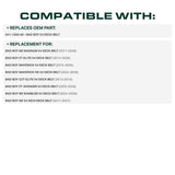 041-1560-00 Mower Deck Belt Replacement for Bad Boy ZT Elite, MZ Magnum & More | 54-in Deck | Aramid Cord