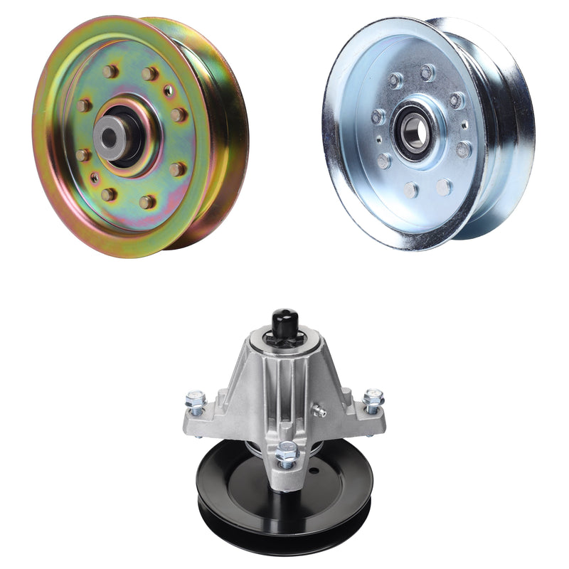 Products -  UDC Parts Mower Kit / Pulley 956-04129 + Pulley GY20629 + Spindle 618-06978 / Fits Troy-Bilt Mustang 54 XP
