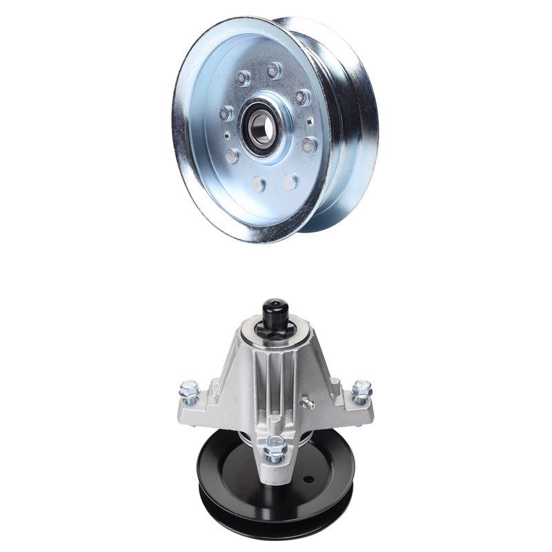  UDC Parts Mower Kit / Pulley GY20629 + Spindle 618-06981 / Fits Troy-Bilt Super Bronco 50 Hydro Super Bronco 50XP Super Bronco 50XP Hydro TB2350