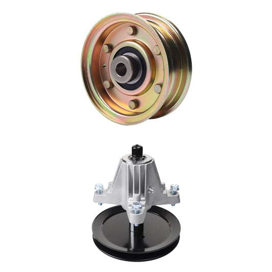 Products -  UDC Parts Mower Kit / Pulley 756-04224 + Spindle 618-06989 / Fits Craftsman T135 T140 T150 T1500 T1600 T1700 T1900 T2600