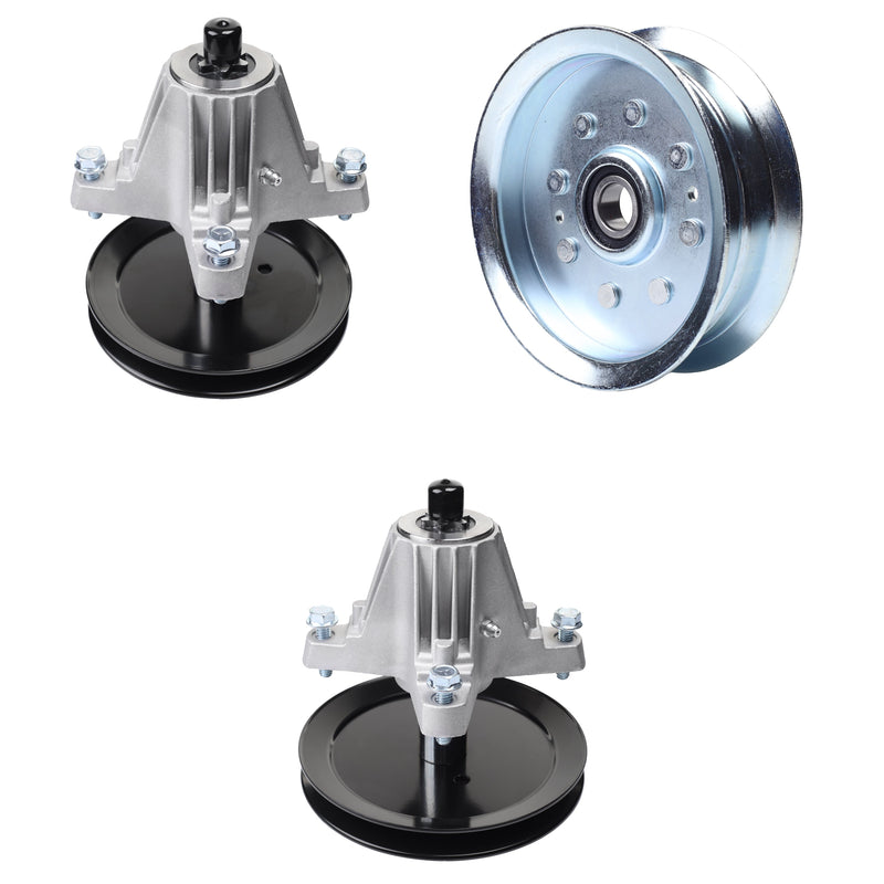 Products -  UDC Parts Mower Kit / Pulley GY20629 + Spindle 618-06989 + Spindle 918-06991 / Fits Troy-Bilt TB46 Hydro