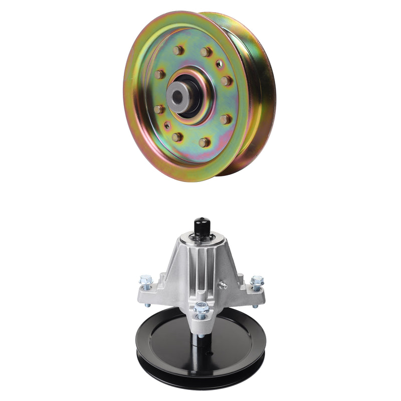  UDC Parts Mower Kit / Pulley 956-04129 + Spindle 618-06989 / Fits Yard-Man LT-46