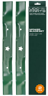  134149 Mulching Blades Replacement for Craftsman 42 Inch 532134149 Husqvarna 138971 422719 YTH18542 YTA18542 YTH1842 138971 532138971 138498 Poulan PO17542LT YTH1542XP YTH22V42 / 2 Pack