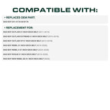  041-0178-00 Mower Deck Belt Replacement for Bad Boy Outlaw & More | 61-in Deck | Aramid Cord