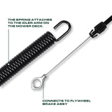  946-04092 Deck Engagement Cable Replacement for MTD Troy Bilt 746-04092 Toro 112-0504 PTO Clutch Cable LX420 LX425 LX460 LX465 Lawn Mowers