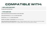  791988 Mower Deck Belt Replacement for Hustler Raptor, Raptor SD & More | 52-in Deck | Aramid Cord