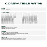  GY21106 PTO Shift Lever Cable Replacement for John Deere LA100 LA105 LA110 LA115 LA120 LA125 LA135 L100 L105 L107 L108 L110 L111 L118 L120 X110 X120 102 105 GY20156 Sabre Sabo Lawn Tractor