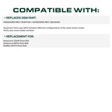 592951801, 582236401 Mower Deck Belt Replacement for Husqvarna & More | 54-in Deck | Aramid Cord