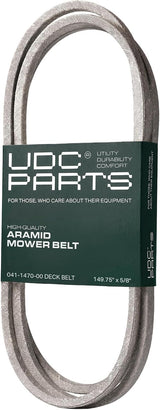  041-1470-00 Mower Deck Belt Replacement for Bad Boy ZT Elite, MZ Rambler & More | 48-in Deck | Aramid Cord