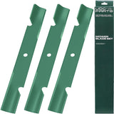  UDC Parts 482881 Mower Blades Replacement for Scag 61 Inch STTII-61V-31BV STTII-61V-35BV STTII-61V-37BV-EFI STTII-61V-40BV-EFI STT61V-35BVAC SCZ61V-27FX SCZ61V-31FX SCZ61V-32CV / 3 Pack High Lift