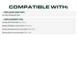 041-6027-00 Mower Deck Belt Replacement for Bad Boy & More | Aramid Cord