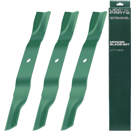 Mower Blades - 04771200 High Lift Blades Replacement for Ariens 52 Inch Ikon X XD XL 70716200 52" Gravely ZTX ZT XL 915222 915223 915332 915230 915200 915204 915174 Zero-Turn Mowers / 3 Pack