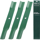  115-5059-03 Mower Blades Replacement for Toro TimeCutter 50 Inch SS5000 75750 MX5000 75755 MX5060 MX5050 75759 SWX5050 74731 Exmark Quest 142-6453-S 110-6837-03 112-9759-03 Zero Turn/3 Pack