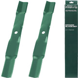  M170642 Mower Blades Replacement for John Deere 42 Inch UC22008 S220 Z315E Z320M Z320R Z335E Z335M Z345M Z345R / 2 Pack Mulching