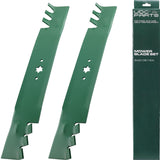  942-0616A 6 Star Lawn Mower Blades Replacement for Cub Cadet 42 Inch XT1 LT42 RZT42 LTX1040 Craftsman T110 T210 742-0616A 942-0616 742-0616 Troy Bilt Huskee LT4200 / 2 Pack Gator Mulching
